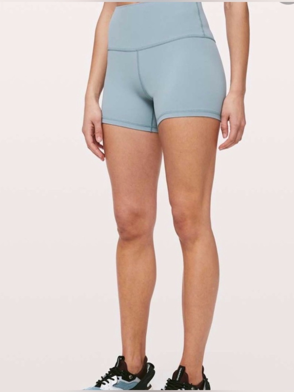 Lululemon align shorts 4” blue cast sz 6